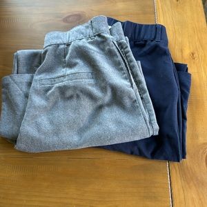 Two pairs of Abercrombie trousers size medium